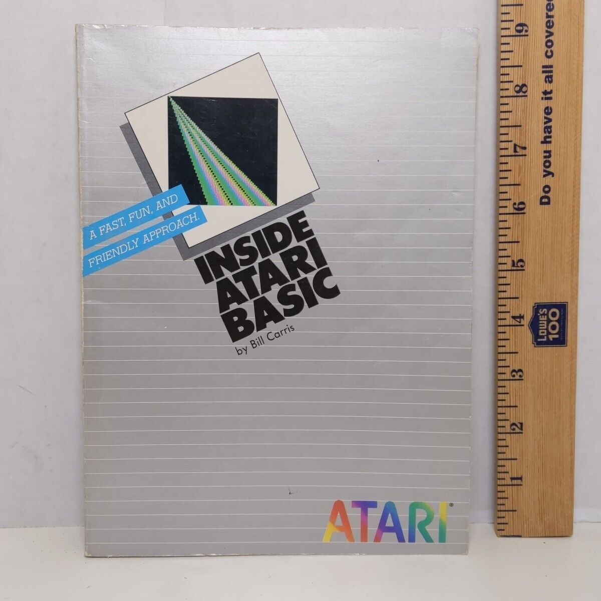 Vintage Inside Atari Basic Bill Carris Book 1st Edition Computer Programming