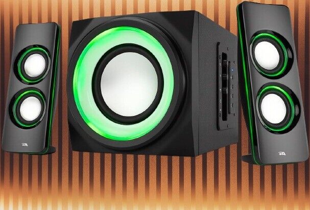 Bluetooth Speakers with LED Lights – The Perfect Gaming, Movie, Party...........