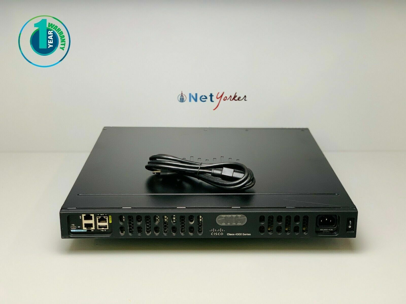 CISCO ISR4331/K9 - ISR 4331 - Integrated Service Router - Same Day Shipping