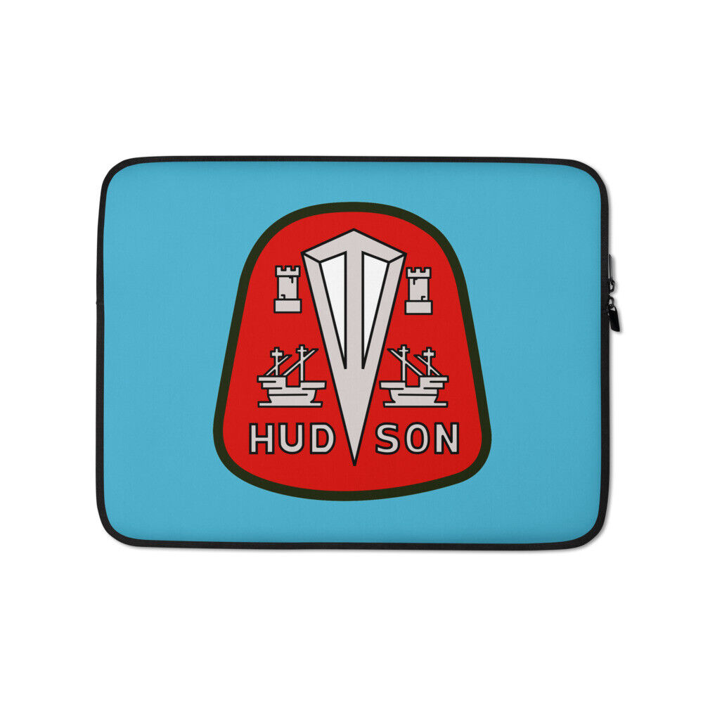 1940s / 1950s Hudson Motor Car Company Logo Retro Custom Laptop Sleeve
