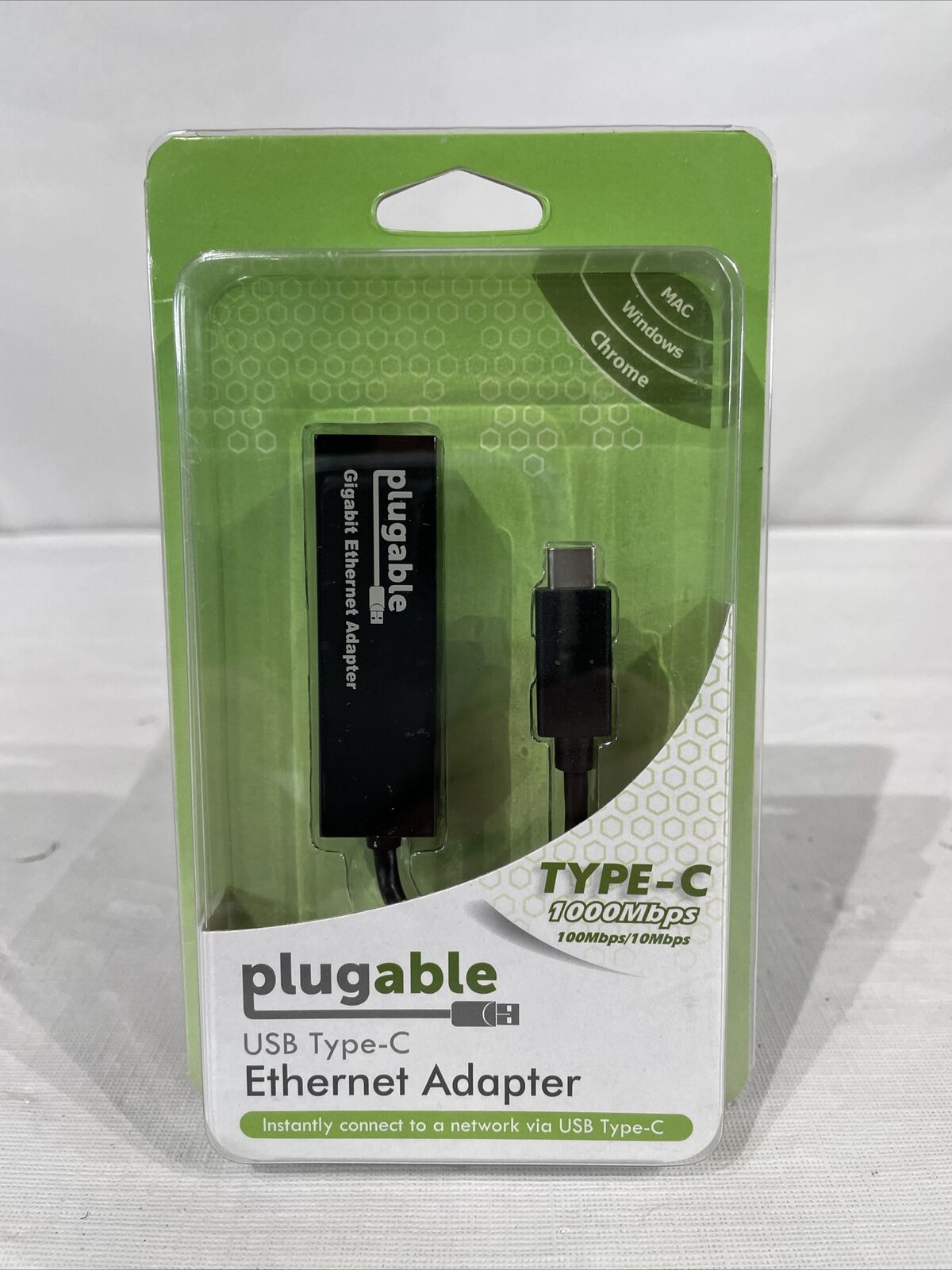 Plugable USB C Ethernet Adapter, Fast & Reliable Gigabit Connection