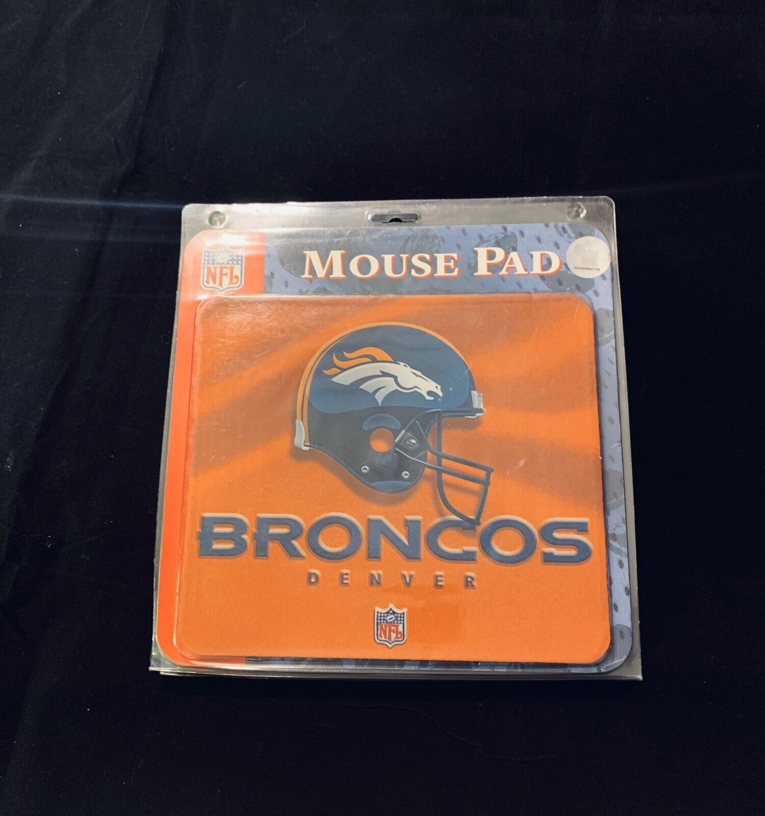 Brand New NFL Denver Broncos Helmet Logo Mouse Pad