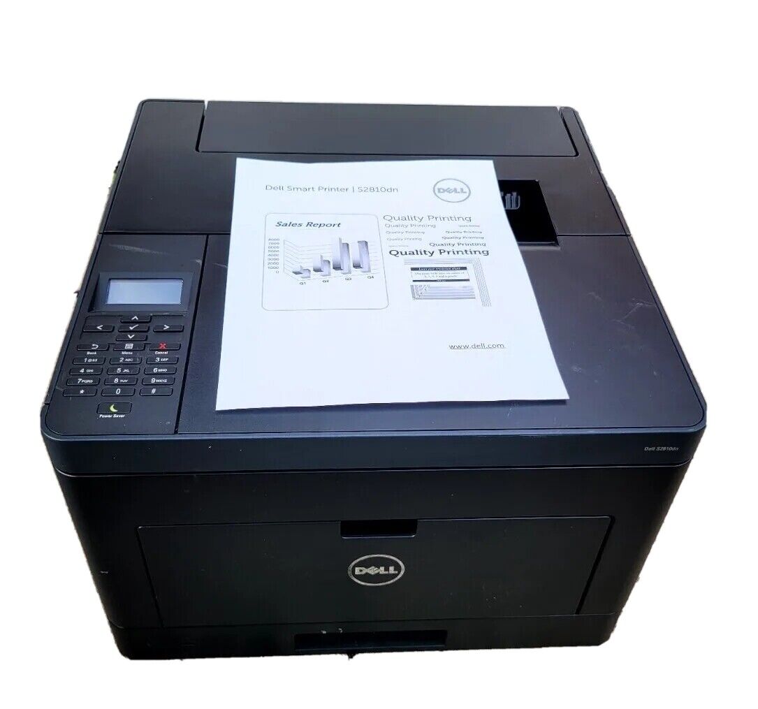  Dell S2810DN Monochrome Laser Printer Duplex Network Fast Speed 