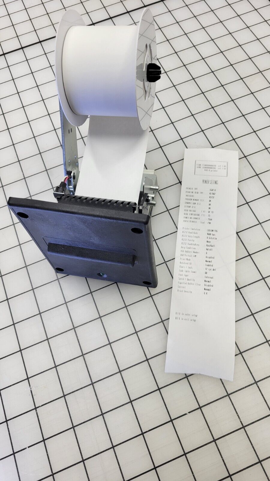 Custom TG02H Thermal Printer - Used