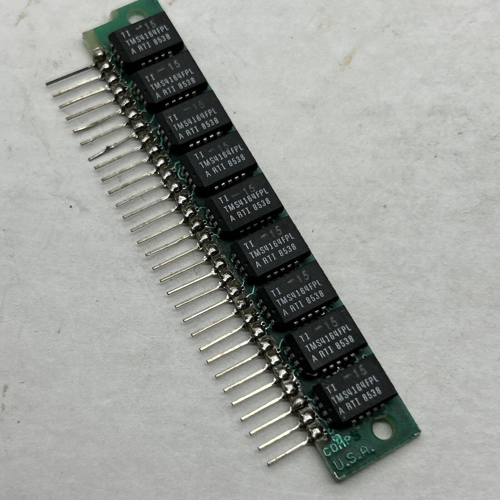 64k byte SIPP Memory Module, 150ns Parity 9 Chip 256x9 Very Rare Sipps