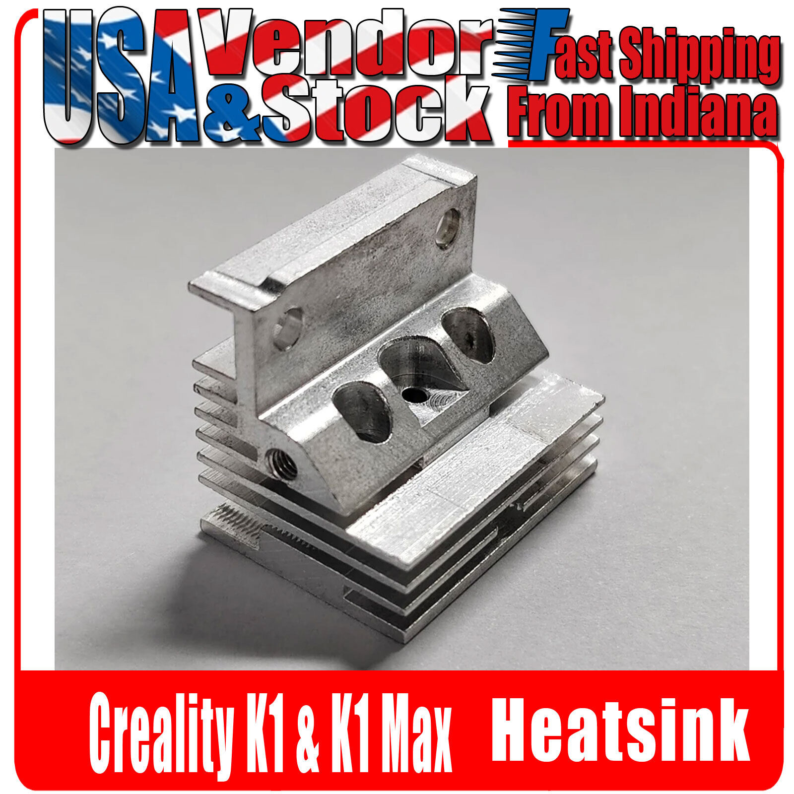 K1/K1 MAX Heat Sink All-Metal Radiator Original Creality 3D Printer Part
