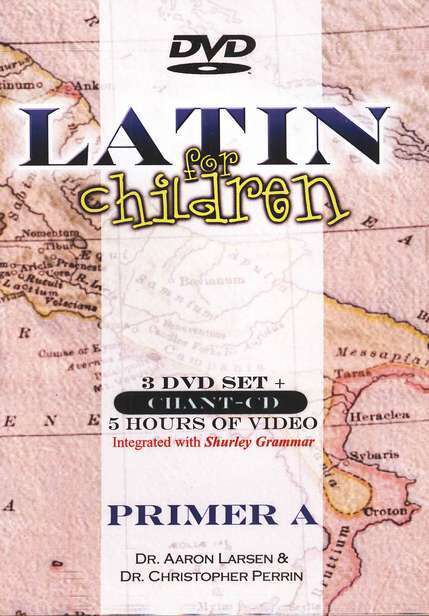 Latin For Children Primer A 3 DVDs and Chant CD New