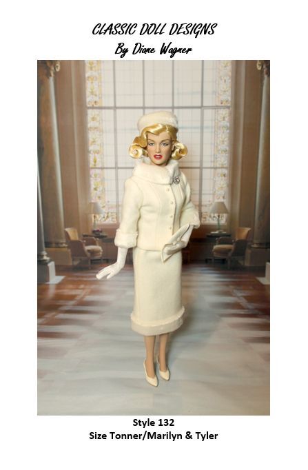 SEWING PATTERN-Style 132 Film Inspired Suit Tonner Marilyn Monroe/Tyler 
