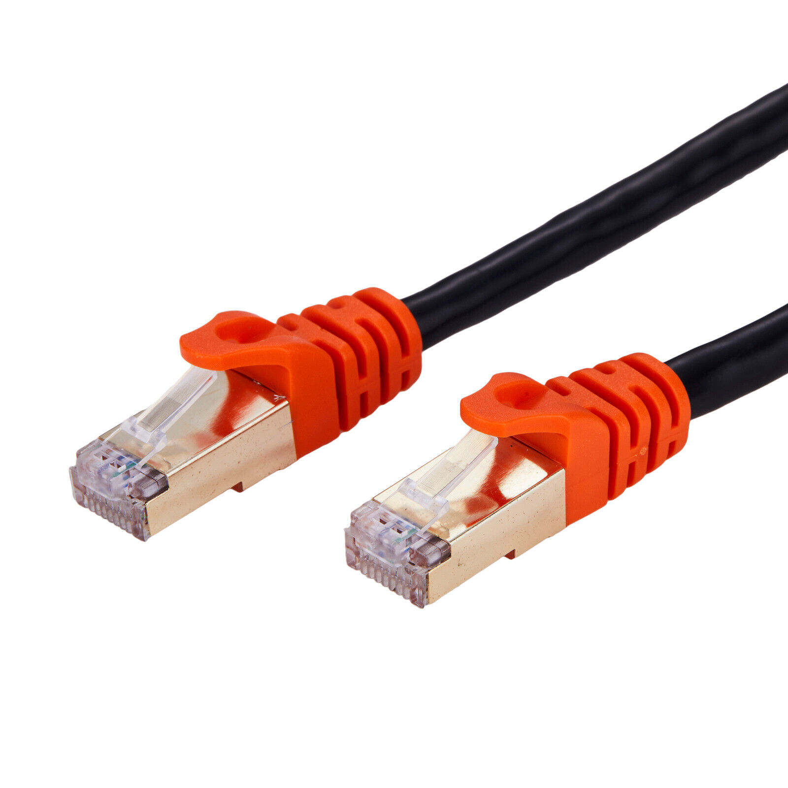 200FT CAT7 SFTP Outdoor Ethernet Patch Cable 26AWG 600MHz OFC LAN Network Wire