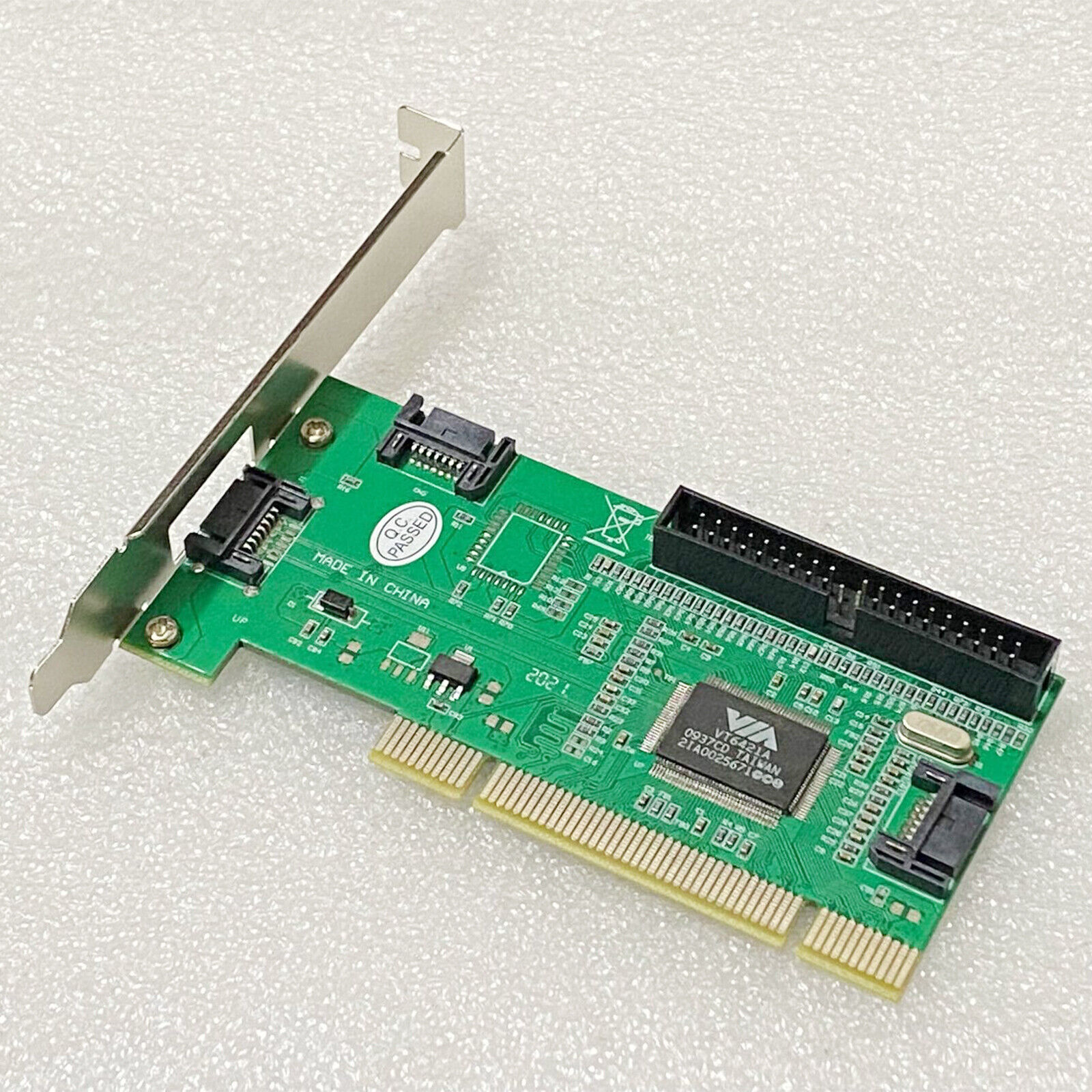 PCI 32bit to 3 SATA+1 IDE combo RAID Card Adapter VIA6421 for XBOX360