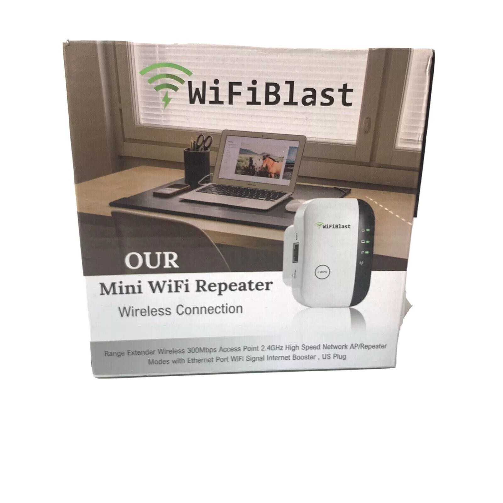 Wi-Fi Blast - Mini WiFi Repeater Wireless Connection