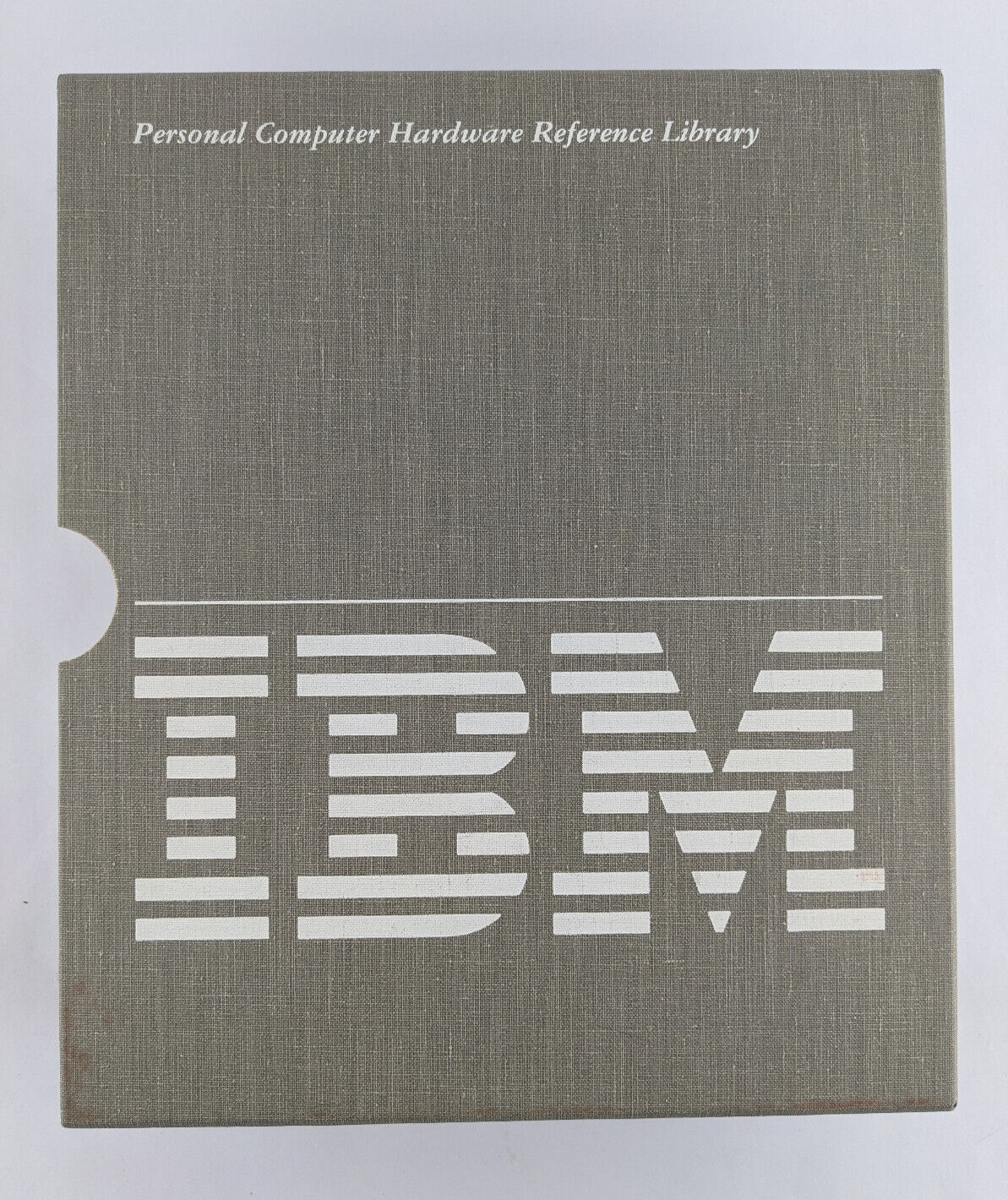 Vintage IBM Basic Personal Computer Library Book Sleeve - Clean Very Good Condit