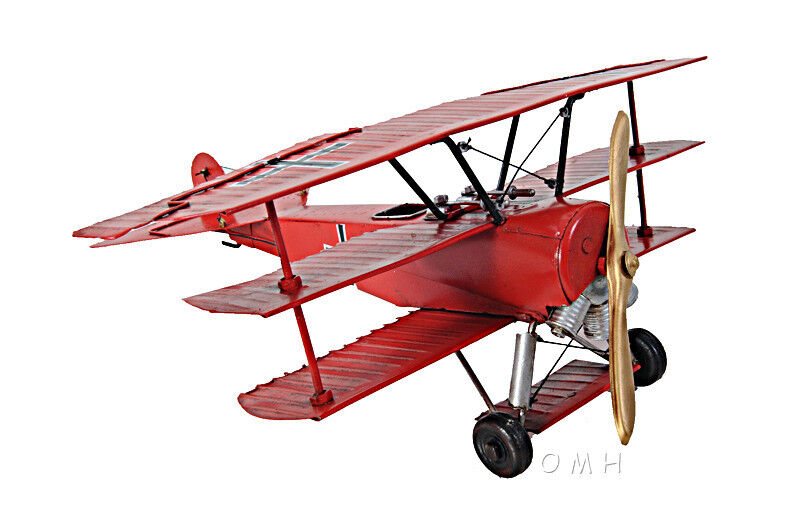 1917 Fokker Dr.1 Triplane Metal Desk Top Model 12\