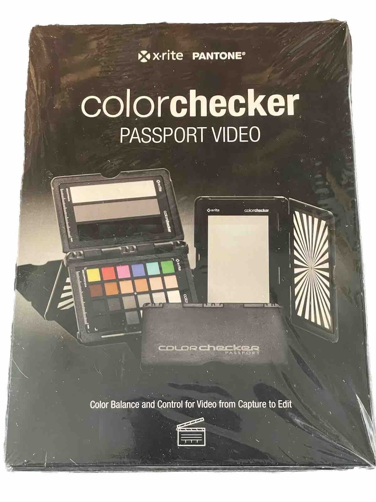 X-Rite ColorChecker Passport Video - Black - MSCCPPVC BRAND NEW 