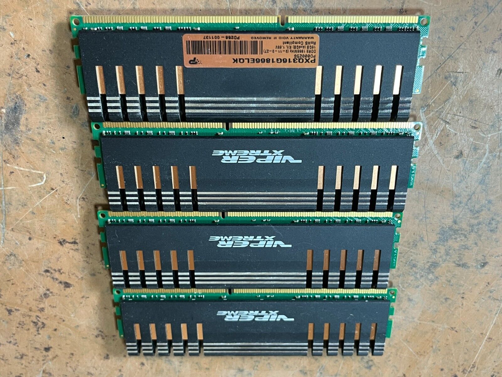 Patriot VIPER XTREME 16GB (4x4GB) DDR3 1866MHZ RAM MEMORY PXQ316G1866ELQK