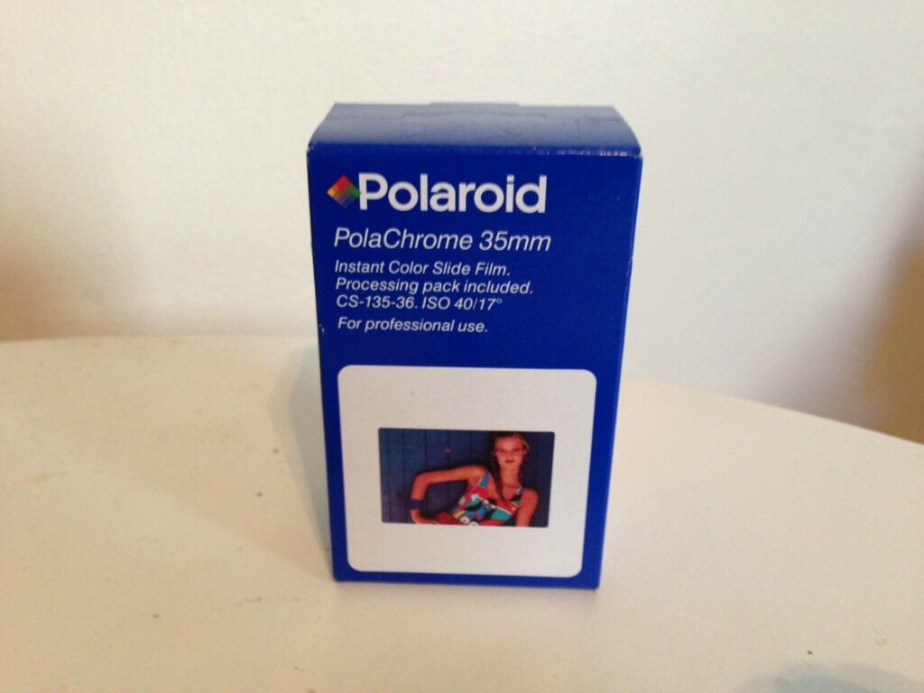 One Roll of Polaroid PolaChrome 36 exp 35mm Prof, Instant Slide Film (20 avail)