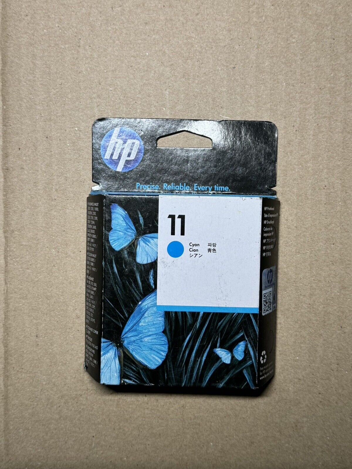 Original HP 11 Cyan Printhead Designjet 100 110 500 800 C4811A  2019-2024