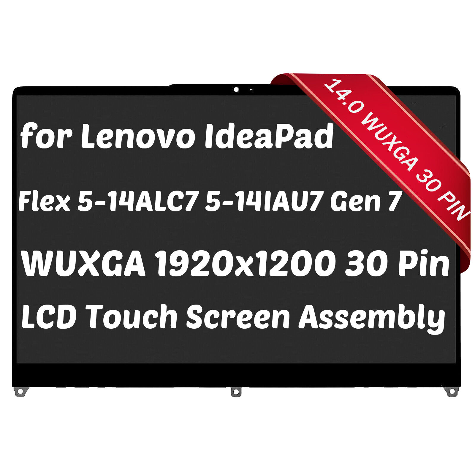 14 for Lenovo IdeaPad Flex 5-14ALC7 5-14IAU7 LCD Touch Screen Assembly 1920x1200