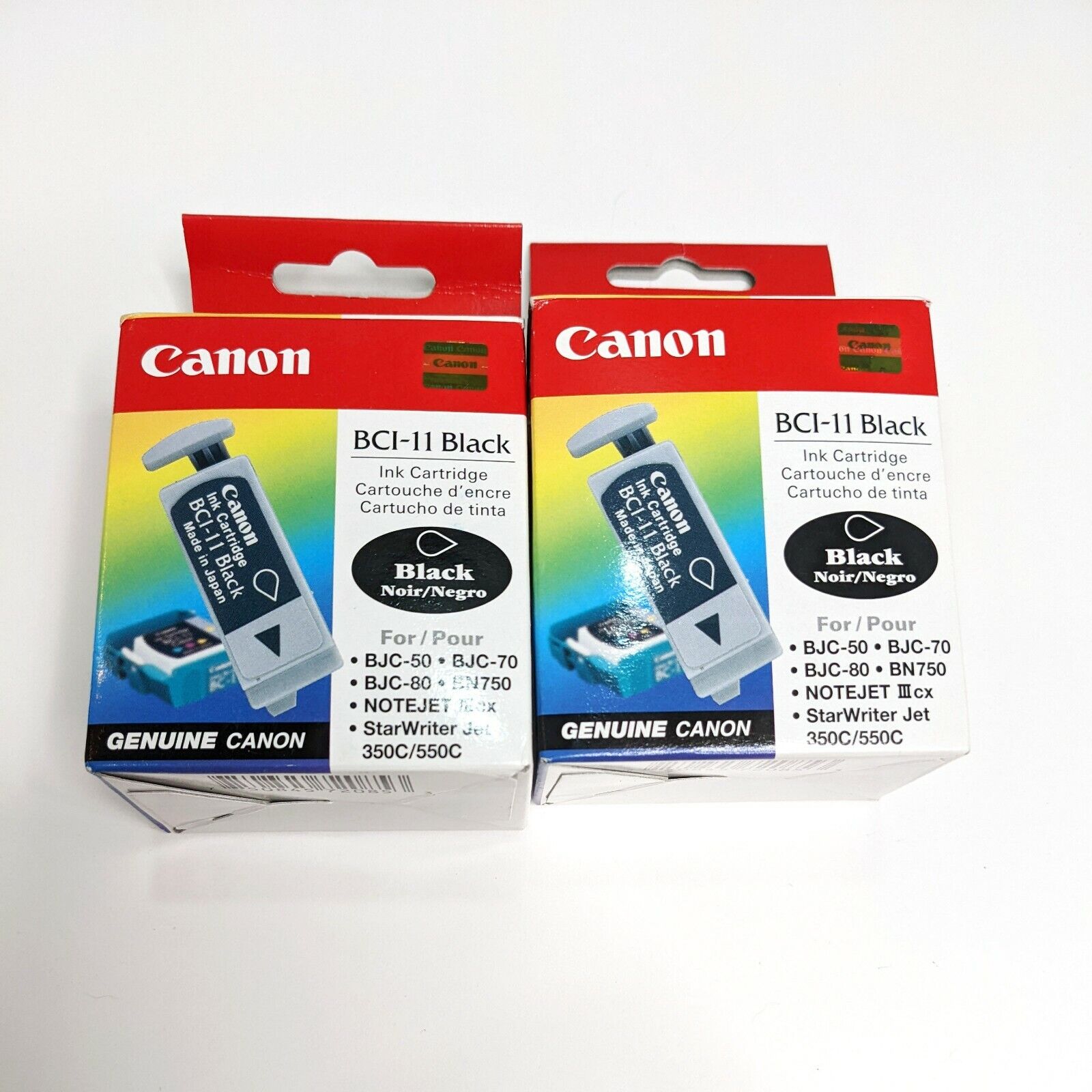 Canon BCI-11 Black Ink Cartridges Lot Set of 6