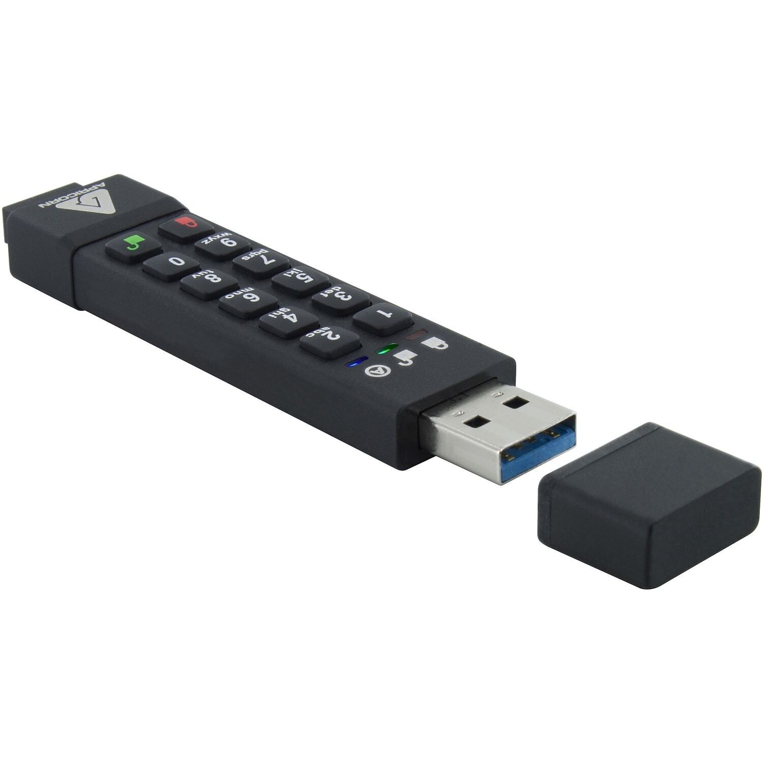 Apricorn Aegis Secure Key 3z 32GB USB 3.0 Flash Drive ASK3Z-32GB