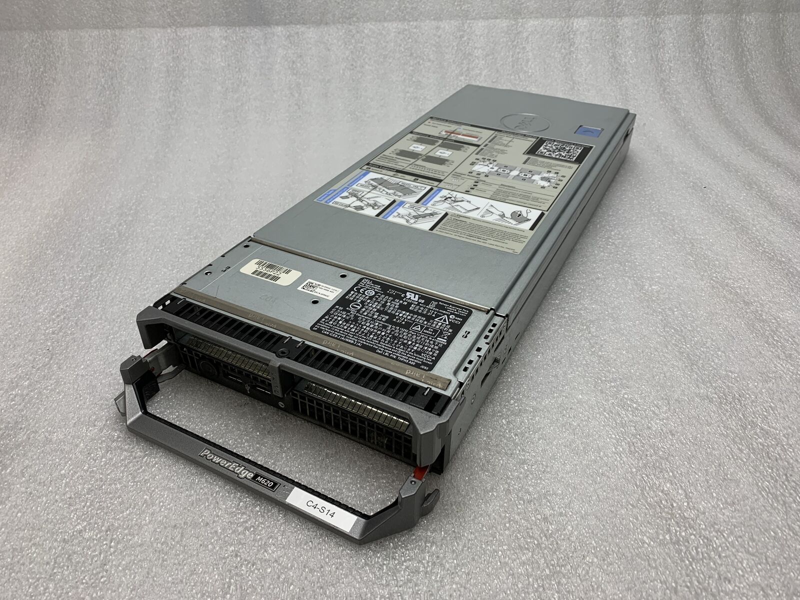 Dell PowerEdge M620 Blade Server Module BAREBONES (NO CPU, RAM, HDD, CADDY)