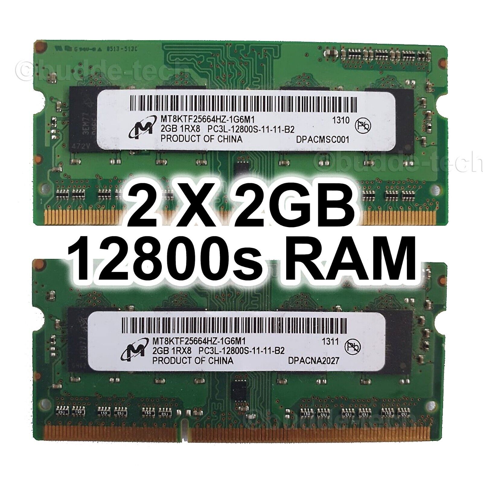 SK hynix 4GB (2 x 2GB) DDR3 PC3L-12800S SODIMM Memory RAM Apple (various brands)
