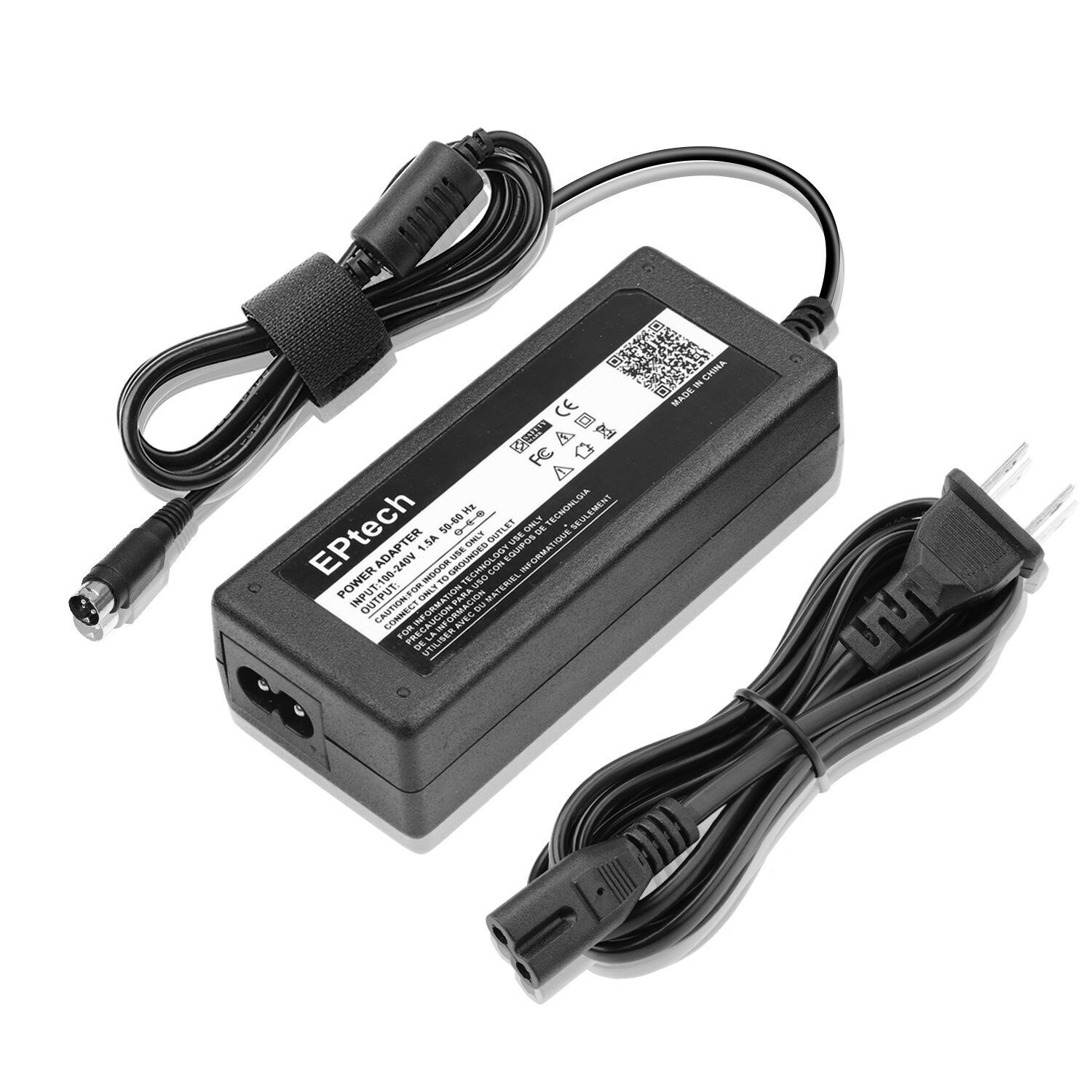 3-Pin DIN 24V 3A AC/DC Adapter for Star Micronics TSP-700 TSP700 Point of Sal...