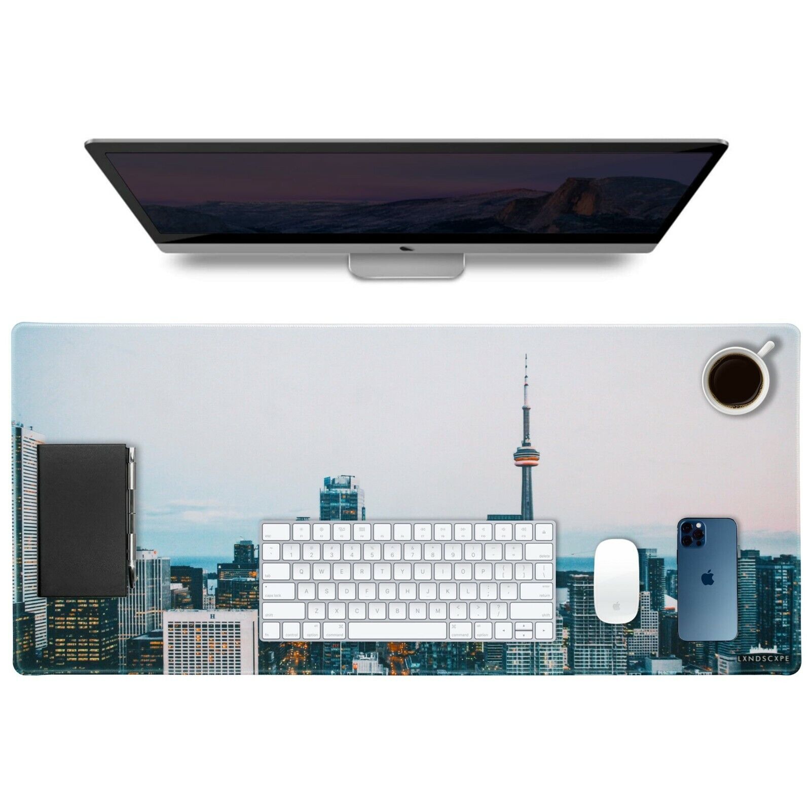 Large Mouse Pad | Desk Pad by Lxndscxpe | Toronto 90 x 40 cm