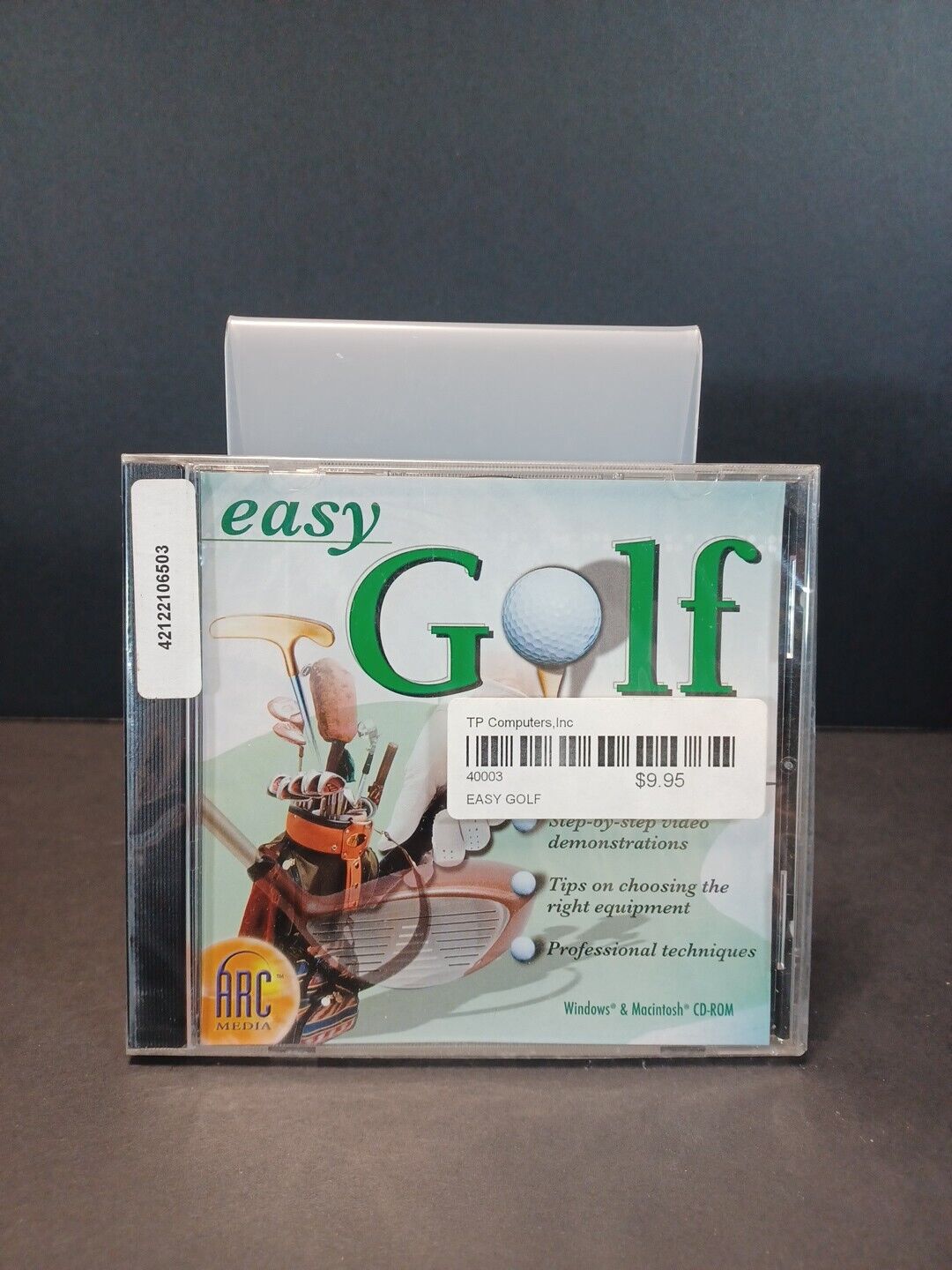 Vintage Arc Media Easy Golf CD-ROM Windows /Mac