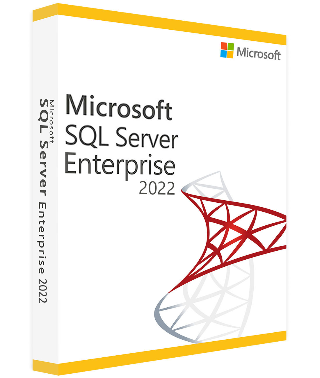 SQL Server 2022 ENTERPRISE 96 Core License, unlimited User CALs Physical Item