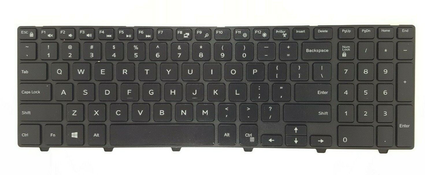 US Laptop Keyboard for Dell Inspiron 15 3000 Series 3552 3559 3560 3878