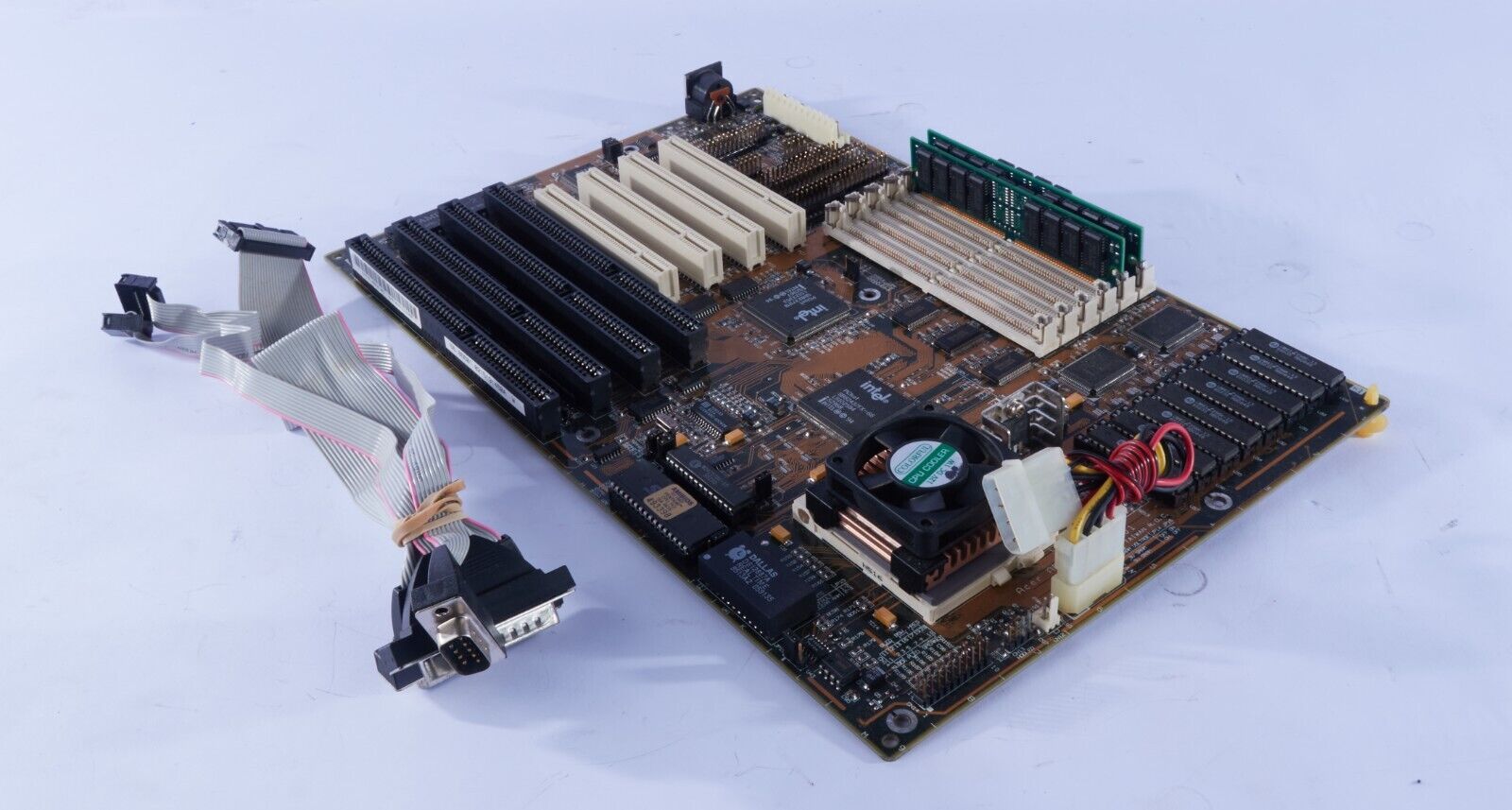 Vintage Acer / Aopen AP5C Loaded Socket 5 Motherboard Tested Retro Gaming SX957