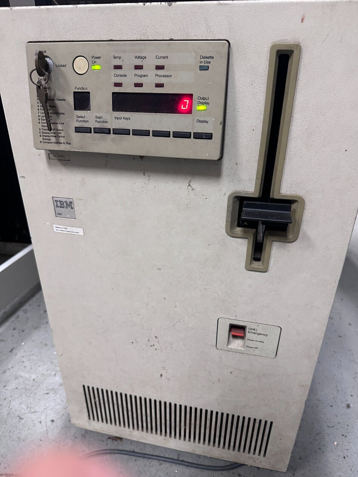 IBM 5362 Server  System/36 power on test only
