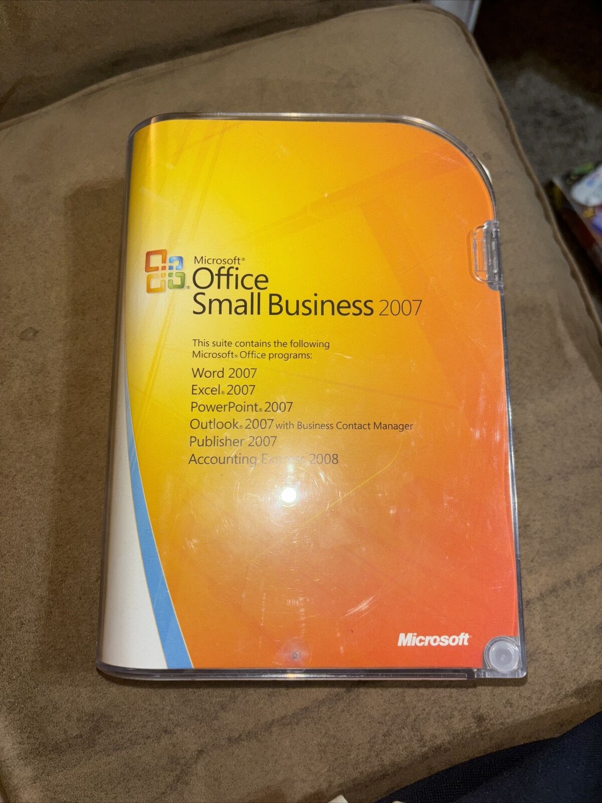 MICROSOFT OFFICE Small Business Edition 2007 UPGRADE w/ Key number - Fast Ship