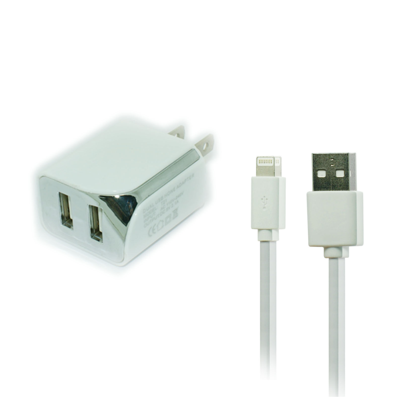 Wall AC Home Charger+6ft USB Cord Cable for Apple iPad (9th generation) 2021