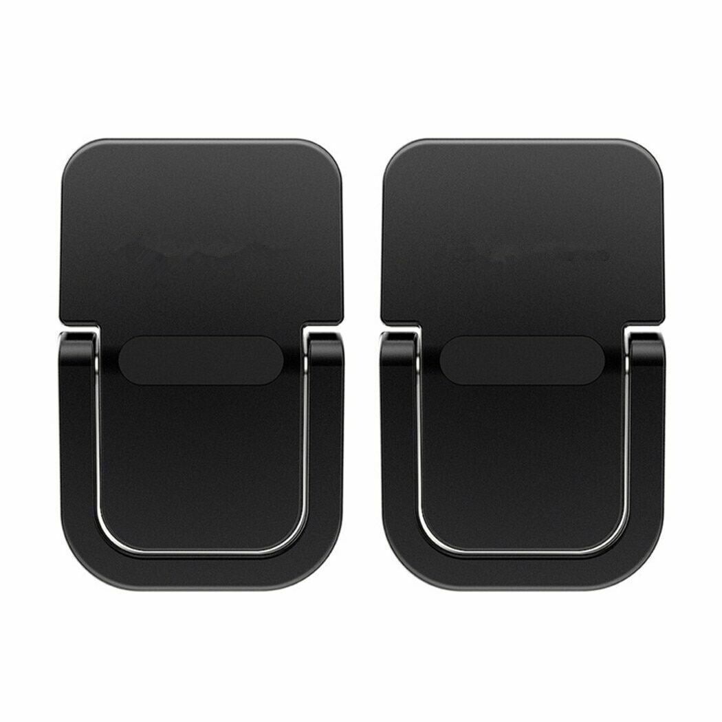 2PCS Portable Mini Laptop Stand Holder Metal Foldable Riser For Notebook MacBook