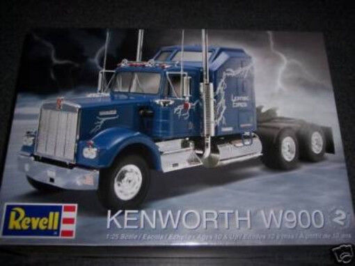 Revell 1/25 Kenworth W900 truck model kit new 1507