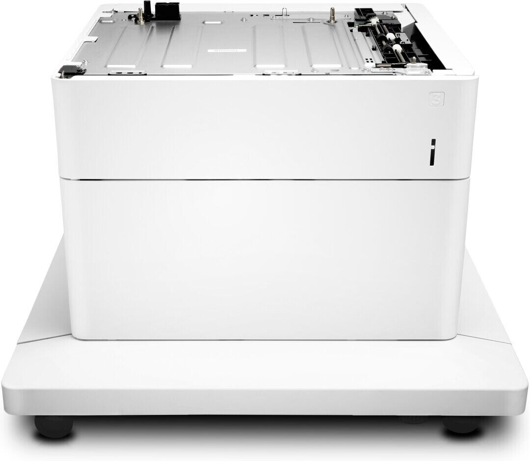 HP P1B10A HP Printer M562 M563 M681 550-Sheet tray + stand & Rack-Slightly Used