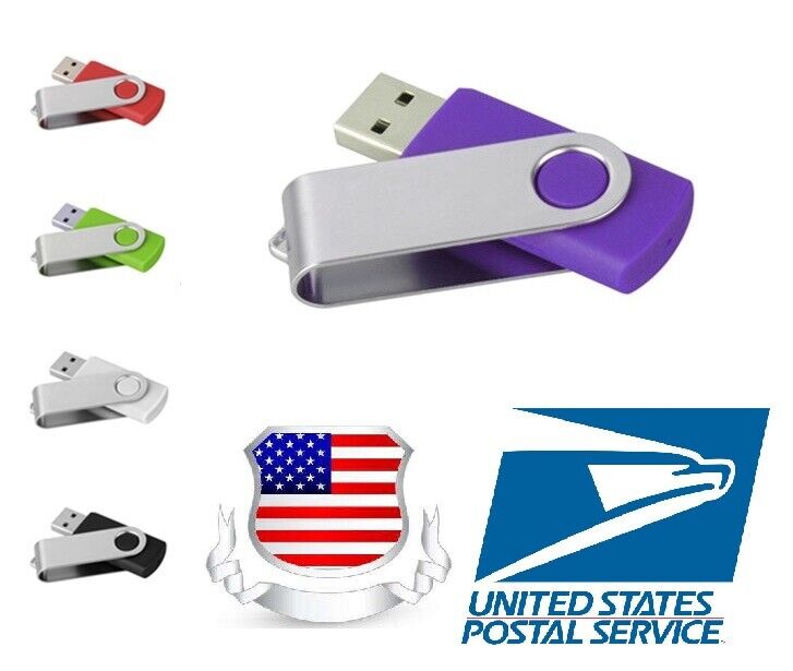 USA, 10X 64MB-512MB, 1/2/4/8/16/32GB USB Memory Stick Flash Drive Thumb Drive