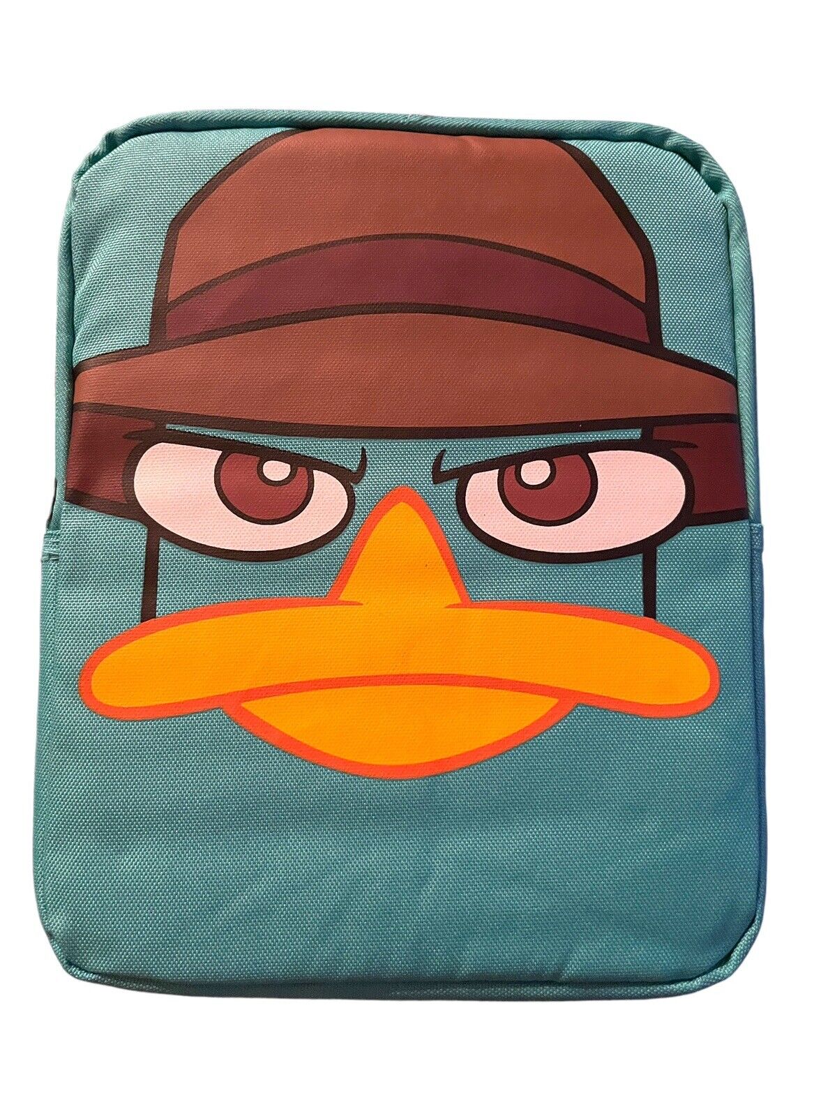 Disney Phineas And Ferb Perry The Platypus Soft Tablet Case Green 10x8 Inches *