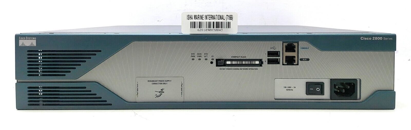 Cisco System 2800 Series CISCO2821 Router