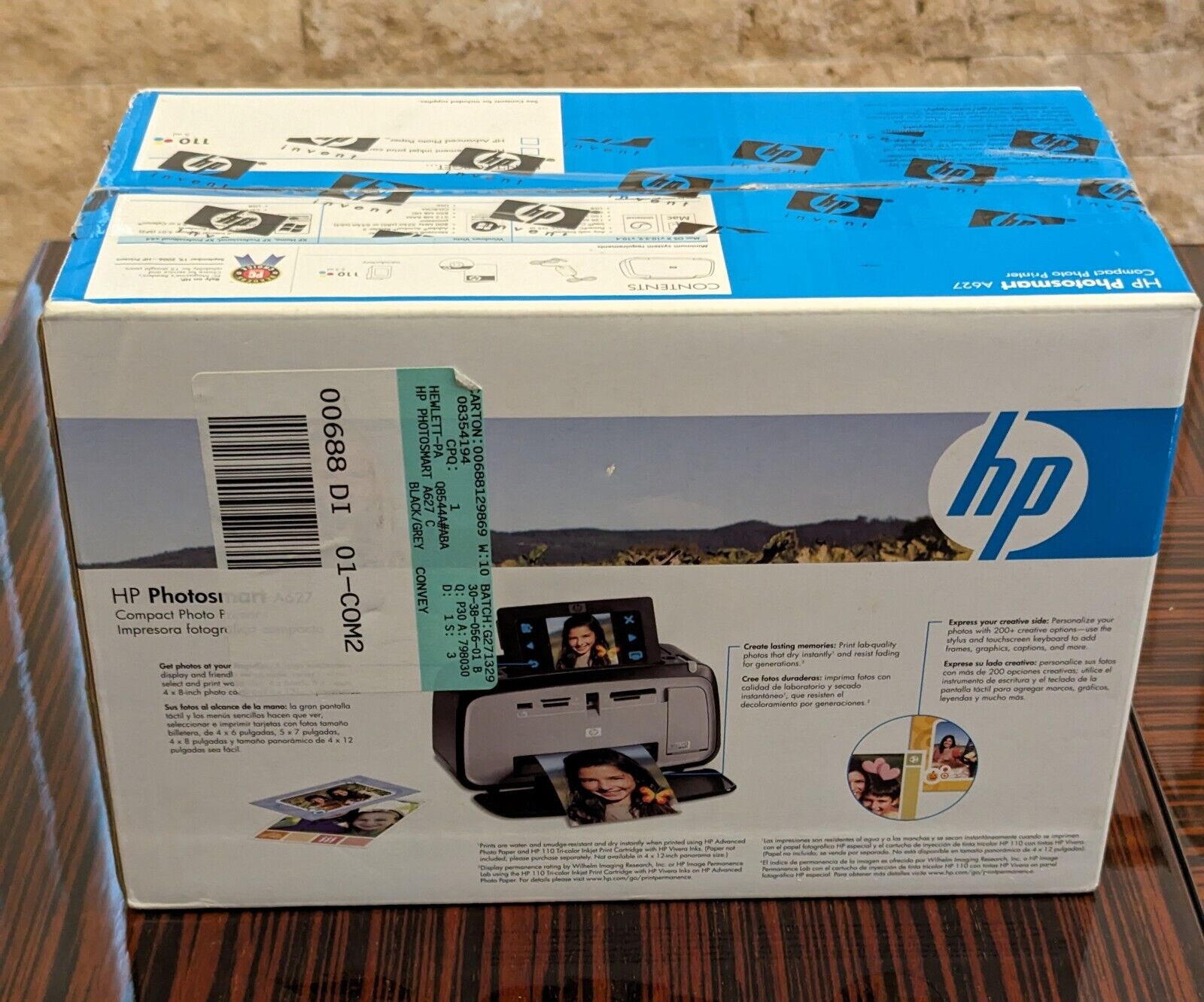 NEW HP Photosmart A627 Digital Photo Inkjet Printer