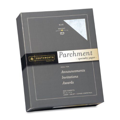 Southworth 964c Parchment Paper - For Laser Print - Letter - 8.50\