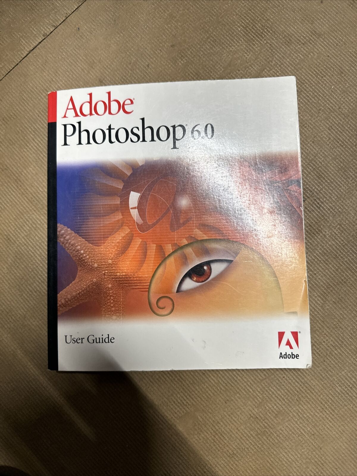 Adobe Photoshop 6.0 Full Retail Version Windows Book Only