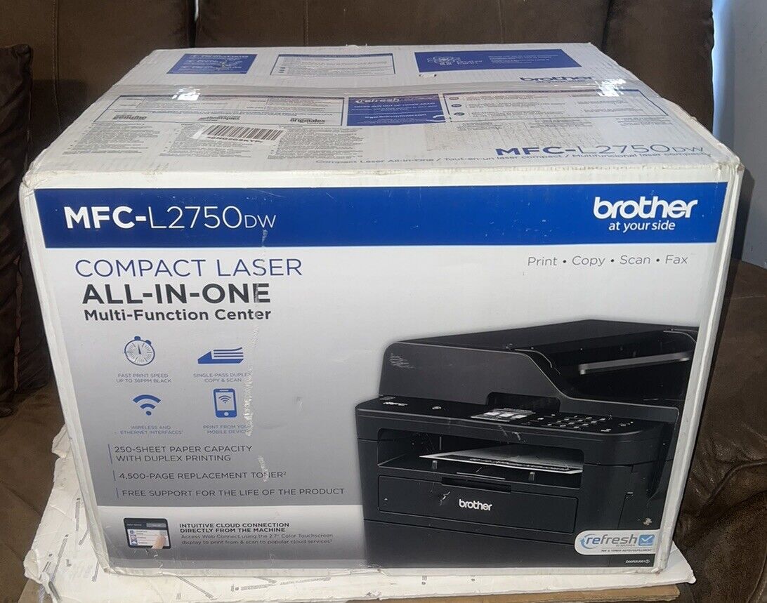 Brother Compact All-In-One Printer BRAND NEW SEALED MFC-L2750DW