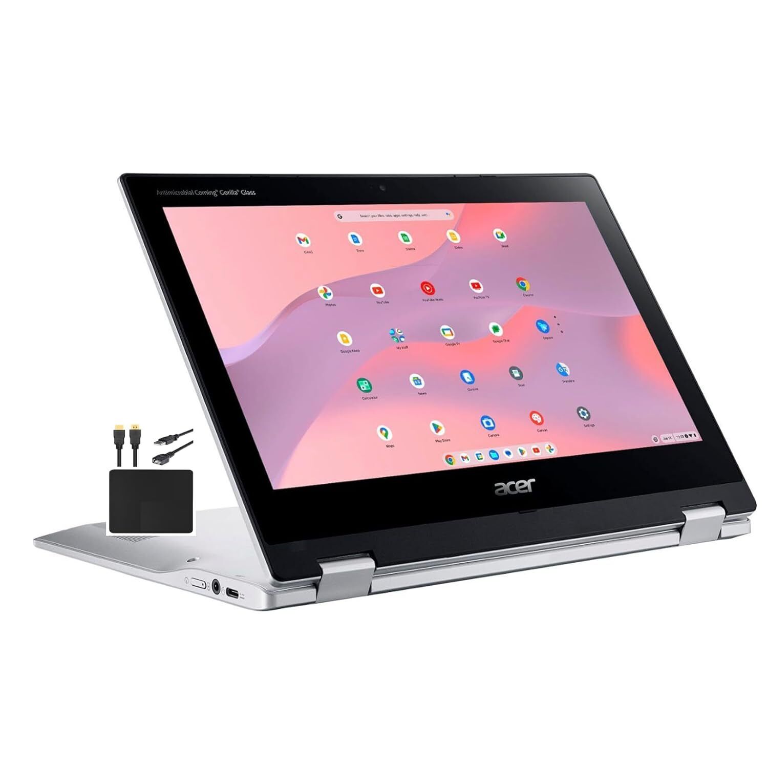 Acer 2023 Newest X360 Chromebook Spin 2-In-1 Convertible Laptop Student Busine