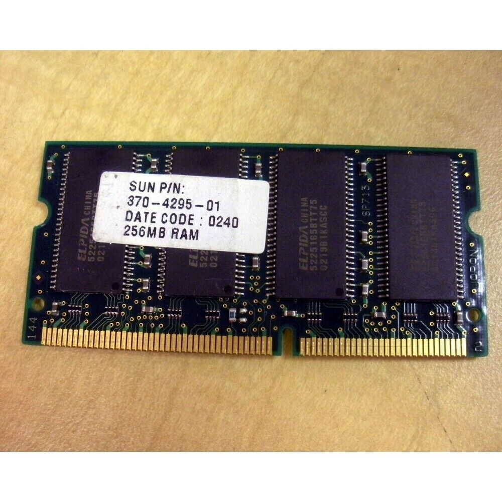 Sun X7044A 370-4295 SunPCi II 256MB Memory Expansion