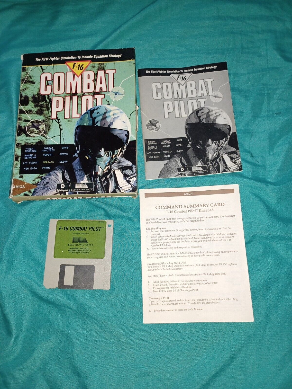 Amiga F/16 Combat Pilot