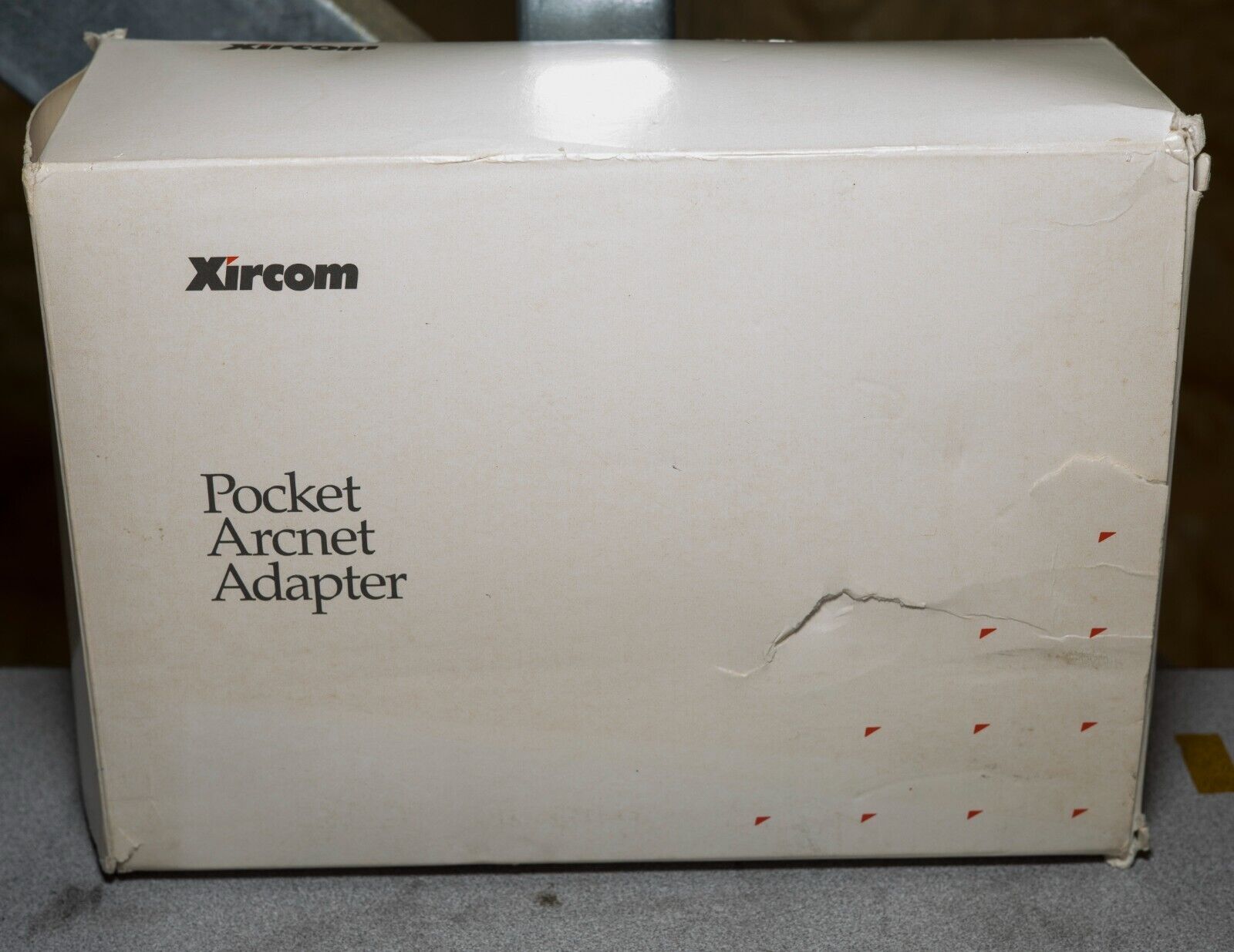 Vintage Xircom Pocket Arcnet Adapter PA02B6-8K NIB