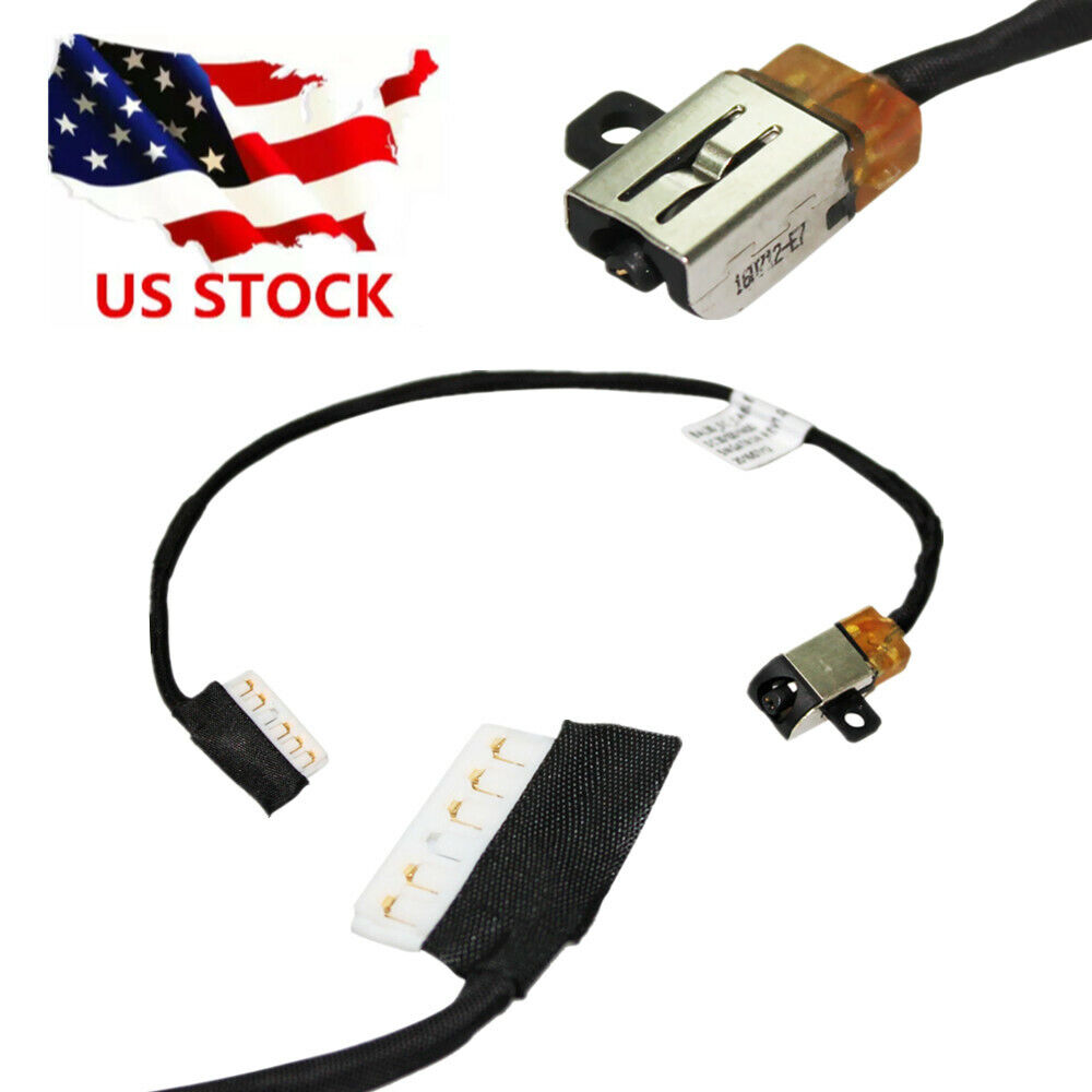 New DC POWER JACK HARNESS CABLE Dell Inspiron 15 5000 5567 BAL30 DC30100YN00 FO
